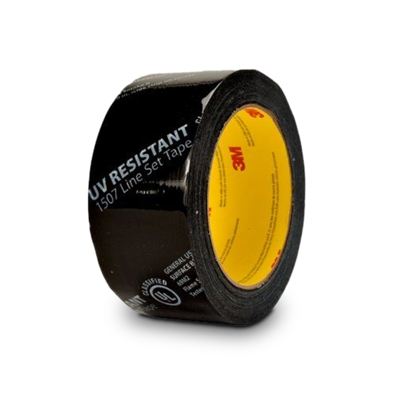 3M™ Venture Tape™ Printed Line Set Tape 2, 60 Yards, 3 mil, UV Resistant  (Black)