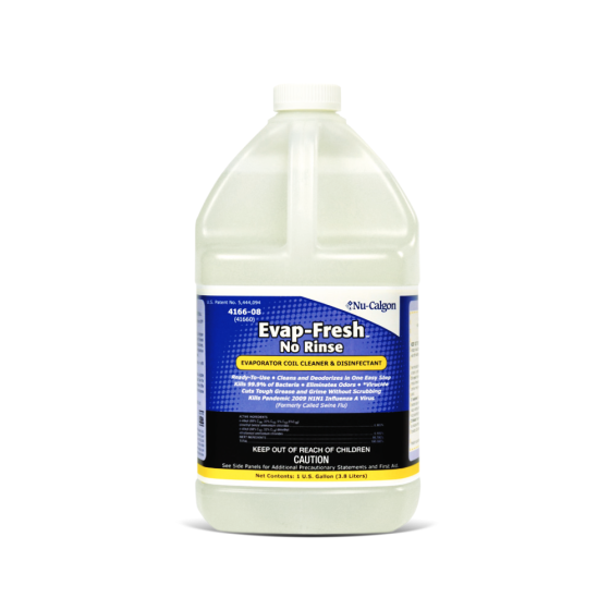 Nu-Calgon Evap-Fresh No Rinse® Evaporator Coil Cleaner & Disinfectant 1 gal.
