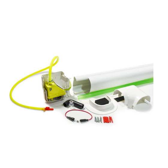 Rectorseal® Aspen Mini-Split Condensate Pump 3.2 GPH, up to 54k BTU, 230Vac  (Lime - Line set Cover Included)