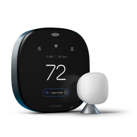 ecobee Smart Thermostat Premium with Siri and Built-In Air Quality