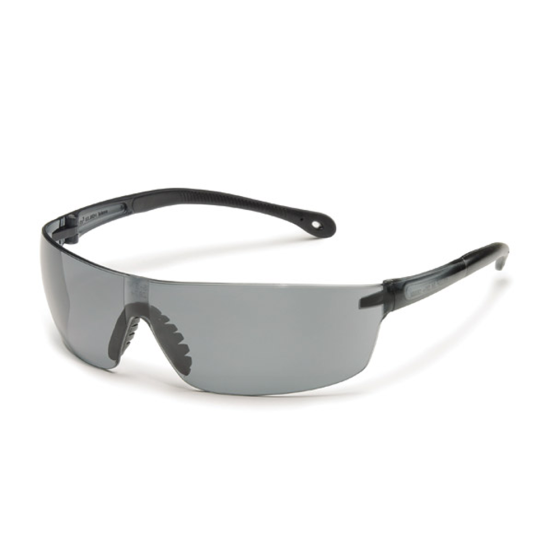 StarLite SQUARED Safety Glasses Gray Frame Gray Lenses