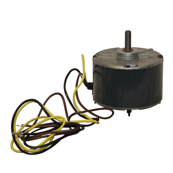 Condenser Fan Motor 1/10HP, 1100RPM, 208/230Vac, 0.75A, 5µF/370Vac 