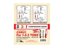 CPS® 5-2-1® Compressor Saver® Hard Start Kit 1 to 3 Tons, 88-108µF, 208 ...