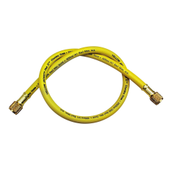 Yellow Jacket® PLUS II™ Large Volume Charging Hose 600 psi, 3/8&quot; x 3/8&quot; x 60&quot; (Yellow)