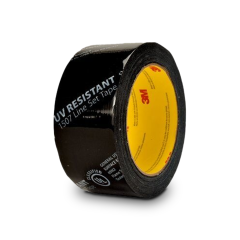 3M™ Venture Tape™ Printed Line Set Tape 2&quot;, 60 Yards, 3 mil, UV Resistant (Black)