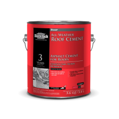 Black Jack® All-Weather Roof Cement 1 gal. (Black)