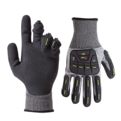 CLC® Cut &amp; Impact Resistant Nitrile Dip Gloves (M)