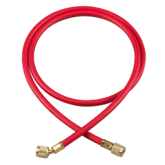 Yellow Jacket® Plus II™ Charging Hose 800 psi, 1/4&quot; x 1/4&quot; x 60&quot; (Red)
