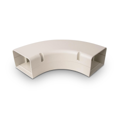 SpeediChannel™ Line Set Cover 90° Long Radius Bend 4&quot;