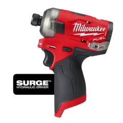 Milwaukee® M12™ FUEL™ SURGE™ 1/4&quot; Hex Hydraulic Driver (Tool Only)