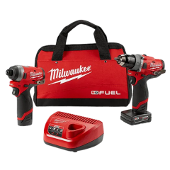 Milwaukee® M12™ FUEL™ 2-Tool Drill/Driver Combo Kit 