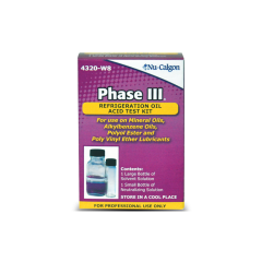 Nu-Calgon Phase III® Refrigeration Oil Acid Test Kit
