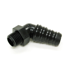 Nylon Water Distributor Adapter 1/2 in. BARB x 1/4 in. MPT, 120° Angle