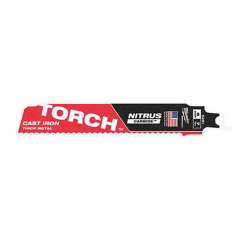 Milwaukee® The TORCH™ for CAST IRON with NITRUS CARBIDE™ Blade 6&quot;, 7 TPI 