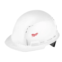 Milwaukee® Front Brim Vented Hard Hat with 4-Point Ratcheting Suspension Type 1 Class C (Small Logo)