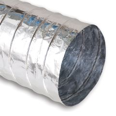 4&quot; Non-Insulated Aluminum Flex Duct 25&#039;