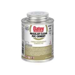 Oatey® Regular Clear PVC Cement 8 oz.