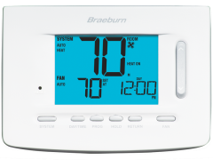 Braeburn 3 Heat/2 Cool Non Programmable Thermostat
