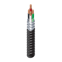 Southwire EZ-IN™ Stranded-Unshielded Mini-Split Cable 600Vac, 14 AWG, 4-Conductors, 50&#039; (Black)