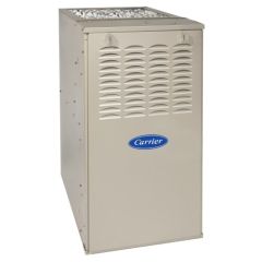 Carrier Comfort™ Multipoise Furnace, 80% AFUE, 18 Speed ECM, Single Stage, Low NOx, 115/1