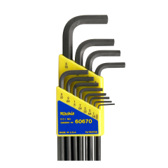 Yellow Jacket® 12-Piece Hex Key Set .05 to 5/16&quot; (SAE)