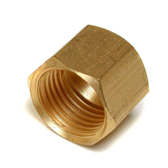 Brass Compression Nut 1/4 in.