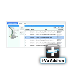 i-Vu® BACnet Scheduling Add-On License; Allows Third-Party Devices to Read and Write Schedules