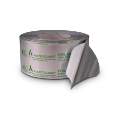 Hardcast® Foil-Grip™ 1404-181BFX Indoor/Outdoor Rolled Mastic Sealant Tape 2&quot;, 33 Yards, 17 mil (Aluminum)