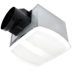 Air King® ENERGY STAR® Certified Humidity Sensing Deluxe Quiet Ventilation Fan 6 in. Round Duct, 100CFM, 1.0 Sones, 120Vac
