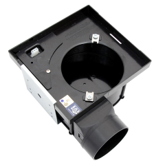 Air King® Ventilation Fan Housing 4 in. Round Duct, 8-3/4 in. x 9 in. x 4-3/4 in.