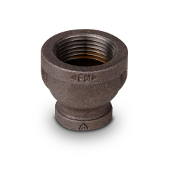 BPF-10 Black Iron Pipe Reducer 3/4&quot; FIP x 1/2&quot; FIP (cl150 - Sch40)