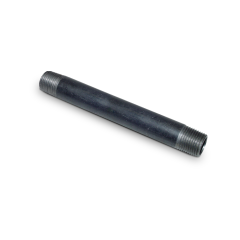 BPN-11 Black Iron Pipe Nipple 1/2&quot; MIP x 6&quot; (Sch40)