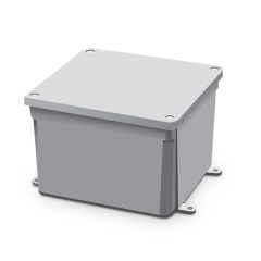 Non-Metal Weather-Resistant Junction Box 6.25&quot; x 6.25&quot; x 4.5&quot;