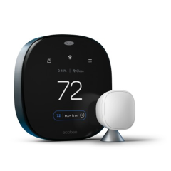 ecobee for Carrier® Smart Thermostat Premium with InteliSense™ &amp; Wi-Fi, 2H/2C (4H/2C HP), 24Vac