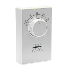 Mechanical Line Voltage Thermostat-SPDT Heat Or Cool/50-90F/Terminals