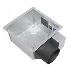 Panasonic EcoVent™ Ventilation Fan Housing 4 in. Round Duct, 7-7/8 in. x 7-7/8 in. x 4-3/4 in.
