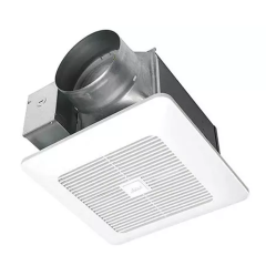 Panasonic WhisperGreen® Select™ ENERGY STAR® Certified Ventilation Fan 6 in. Round Duct, 110 to 150CFM, 0.3 Sones, 120Vac (Multi-Speed)