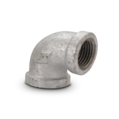 GS309-12 Galvanized Iron Pipe 90° Elbow 3/4&quot; FIP (cl150 - Sch40)
