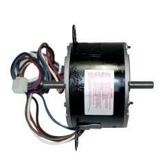 Double Shaft Direct Drive Blower Motor 1/6HP, 1100RPM, 265Vac, 0.8A, 5µF/370Vac, 3 Speed, 40 °C, (PSC)