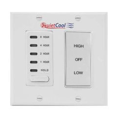 QuietCool STL Pro 6.5 Switch and Plate