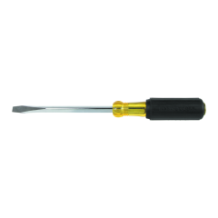 Klein Tools® Keystone-Tip Slotted Screwdriver with Heavy-Duty Square Shank 5/16&quot; x 6&quot;