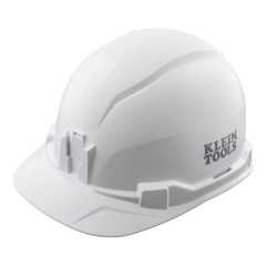Klein Tools® Non-Vented Cap Style Hard Hat Class E (White)