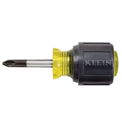 Klein Tools® Stubby Phillips Screwdriver with Round Shank #2 x 1-1/2&quot;