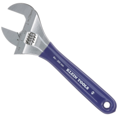 Klein Tools® Extra-Wide Jaw Adjustable Wrench 8&quot;