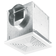 Broan® Losone Select™ High-Capacity Ventilation Fan 8 in. Round Duct, 210CFM, 1.7 Sones, 120Vac (Wall Mountable)