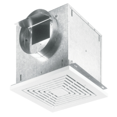 Broan® Losone Select™ High-Capacity Ventilation Fan 8 in. Round Duct, 308CFM, 2.9 Sones, 120Vac (Wall Mountable)