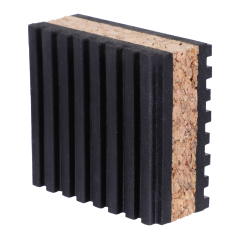 DiversiTech® Rubber/Cork Anti-Vibration Pad 2&quot; x 2&quot; x 7/8&quot;, 200lbs. per Square