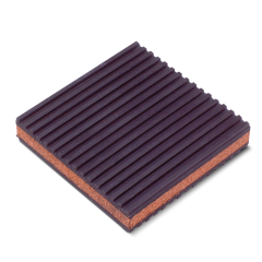 DiversiTech® Rubber/Cork Anti-Vibration Pad 4&quot; x 4&quot; x 7/8&quot;, 200lbs. per Square
