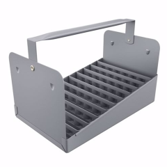 Steel Nipple Caddy Tray 1/2&quot; Size, 77-Piece Capacity (10-1/2&quot; x 7&quot; x 6-1/2&quot;)