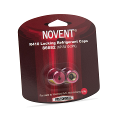 Rectorseal® Novent® NP-R410-2PK R410 1/4 in. Refrigerant Locking Caps (2 pk)